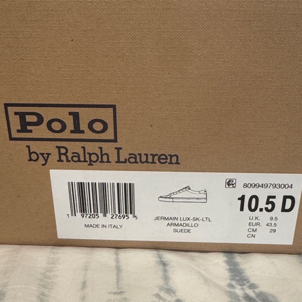 Polo by Ralph Lauren Armadillo Suede Sneakers